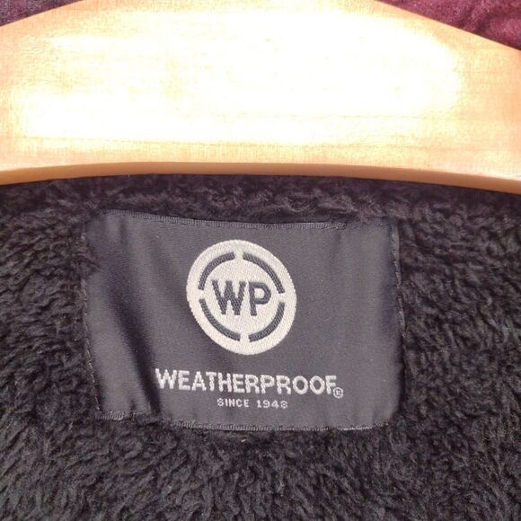 Weatherproof Men's Shirt Jacket Shacket Multi Large Sherpa Fleece Long Sleeve - Picture 9 of 15